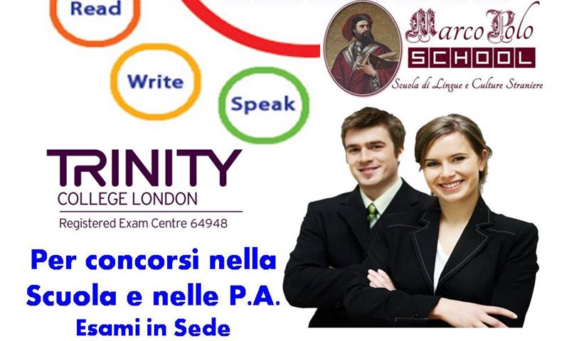 Corso di Lingua Inglese con e senza Certificazione Trinity - Scuola delle Professioni - Professioni Future Potenza