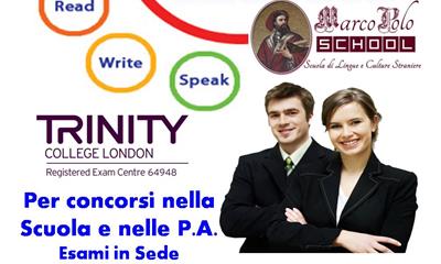 Scuola delle Professioni Potenza - Corso di Lingua Inglese con e senza Certificazione Trinity